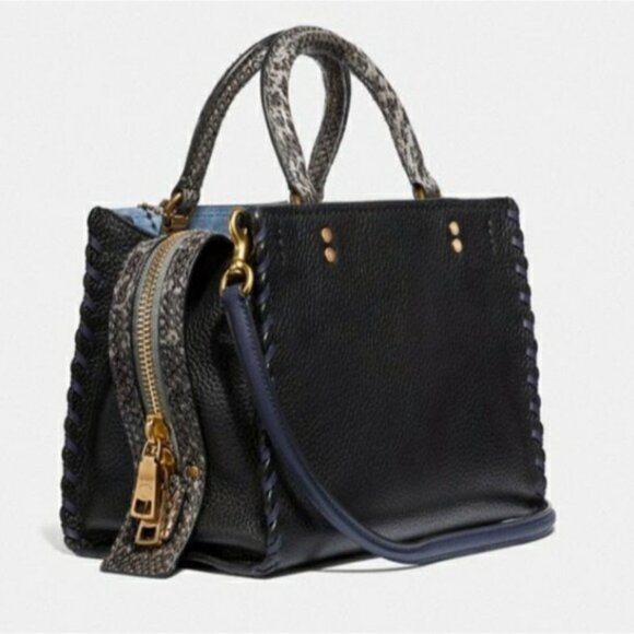 Coach Exotic Python Rogue 25 Whipstitch - Picture 3 of 13